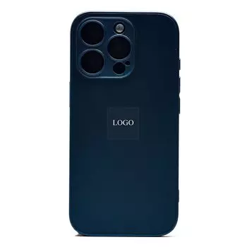 Чехол-накладка ORG SM021 SafeMag для смартфона Apple iPhone 16 Pro, силикон, синий (234575)