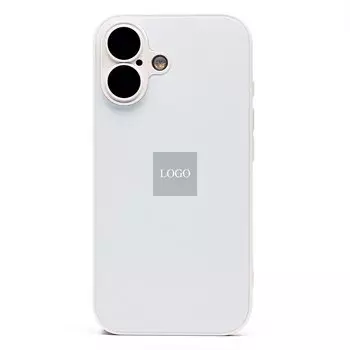 Чехол-накладка ORG SM021 SafeMag для смартфона Apple iPhone 16, силикон, белый (234580)