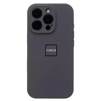 Чехол-накладка ORG Soft Touch для смартфона Apple iPhone 16 Pro, силикон, темно-серый (234536)
