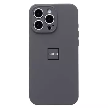Чехол-накладка ORG Soft Touch для смартфона Apple iPhone 16 Pro Max, силикон, темно-серый (234528)