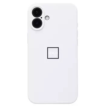 Чехол-накладка ORG Soft Touch для смартфона Apple iPhone 16 Plus, силикон, белый (234546)