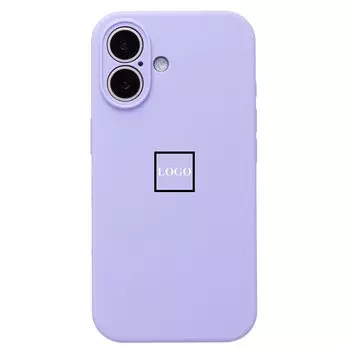 Чехол-накладка ORG Soft Touch для смартфона Apple iPhone 16, силикон, пурпурный (234543)