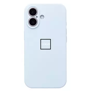 Чехол-накладка ORG Soft Touch для смартфона Apple iPhone 16, силикон, синий (234542)