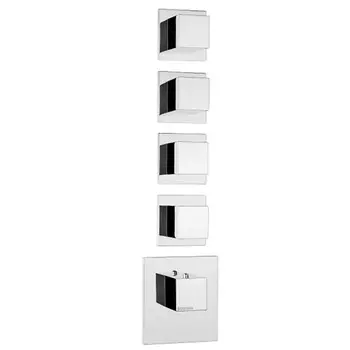 Внешняя часть смесителя для душа Bossini Cube Z032208.030