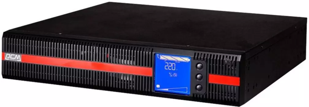 Источник бесперебойного питания Powercom MACAN, On-Line, 10000VA/10000W, Rack/Tower, LCD, Serial+USB, SmartSlot, compatible with BAT with PDU (1384846) (MRT-10K (compatible with BAT with PDU))