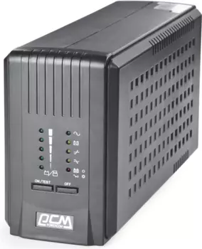 Источник бесперебойного питания Powercom Smart King Pro+ SPT-500 400Вт 500ВА черный PowerCom Smart King Pro+ SPT-500-II