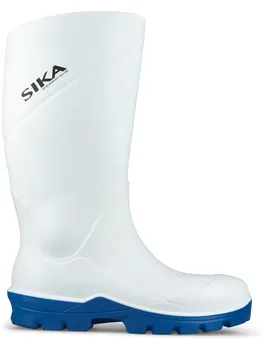 Резиновые сапоги White PU Safety Sika, белый