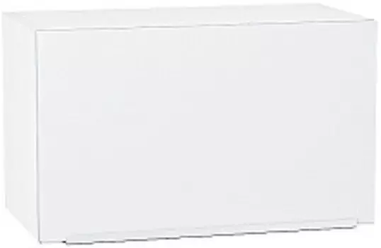 Шкаф верхний горизонтальный Фьюжн ВГ 600 Silky White-Белый | 60 см