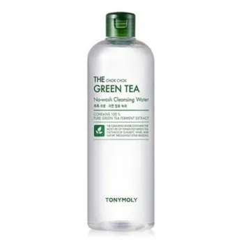 Tony Moly The Moist Green Tea No-Wash очищающая вода 500 мл, 5 упаковок