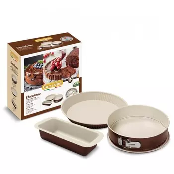 Подарочный набор форм для выпечки, 3 предмета Chocoform Set Guardini (00737H)