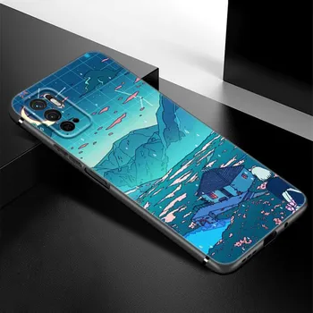 Эстетический чехол для телефона Art Pixel для Xiaomi Redmi Note 7 8 9 10 Lite 11 11E 11T 12 Pro 11S 4G 10T 5G 8T 9S 10S, черный чехол из ТПУ Redmi Note 7(Pro)