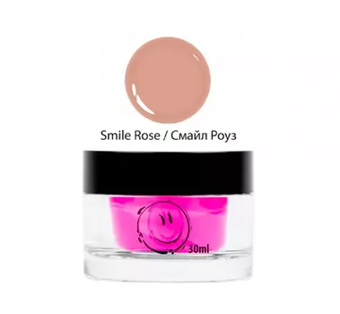 Однофазный камуфлирующий гель (001405, 1, Smile Rose Gel, 30 мл)