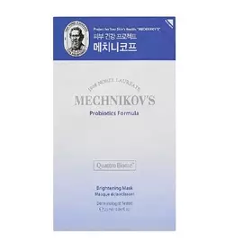 Осветляющая тканевая маска с пробиотиками Mechnikov’s Probiotics Formula Brightening Mask