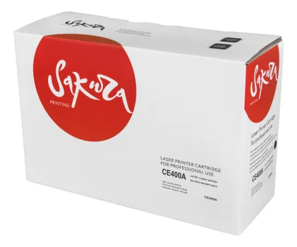Картридж лазерный Sakura SACE400A (№507A/CE400A), черный, 5500 страниц, совместимый для Enterprise 500 Color M551/570/575