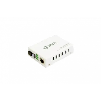 Медиаконвертер SNR SNR-CVT-100A-V2, RJ-45x100 Мбит/с, SCx100 Мбит/с, SM, Tx:1310, Rx:1550, 20км, (SNR-CVT-100A-V2)