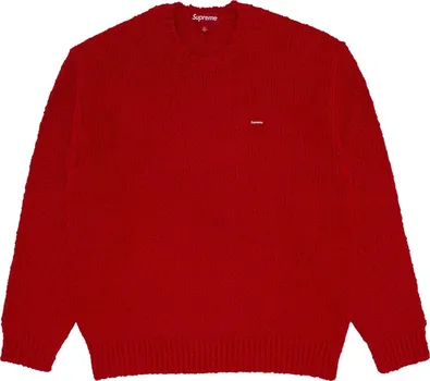 Свитер Supreme Boucl Small Box 'Red', красный
