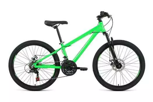 ALTAIR 24 Disc (24" 21 ск. рост 11.5") 2020-2021, ярко-зеленый/темно-серый, RBKT1M34GK03