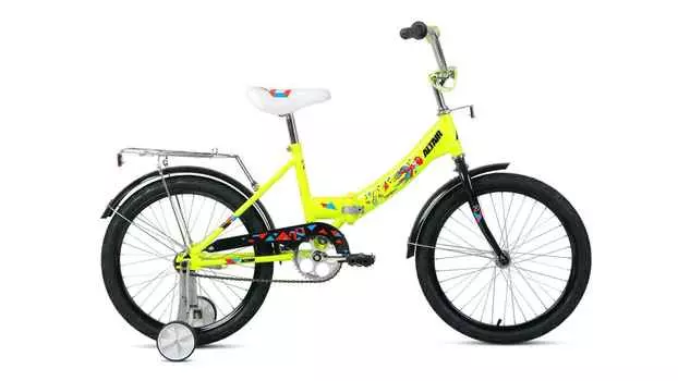 ALTAIR CITY KIDS 20 Compact (20" 1 ск. рост 13") 2020-2021, ярко-зеленый, 1BKT1C201006