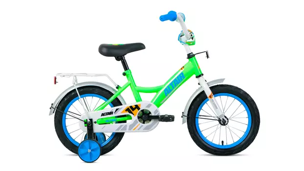 ALTAIR KIDS 14 (14" 1 ск.) 2020-2021, ярко-зеленый/фиолетовый, 1BKT1K1B1004