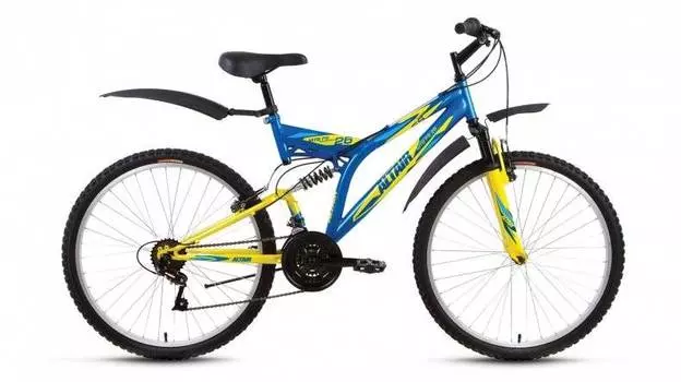 ALTAIR MTB FS 26 рост 18" 2017 синий/желтый, RBKT7SN6P006