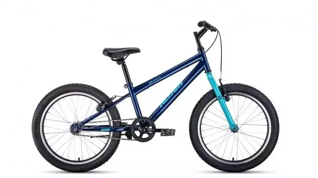 ALTAIR MTB HT 20 1.0 (рост 10.5") 2019-2020, темно-синий/бирюзовый, RBKT01N01007