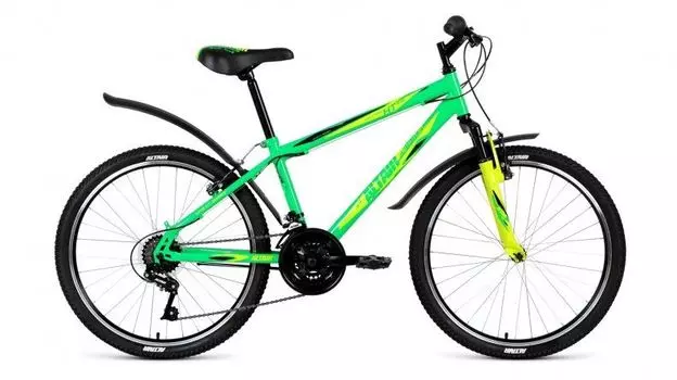 ALTAIR MTB HT 24 2.0 disc (рост 14") 2018-2019 (зеленый, RBKN91N4P003)