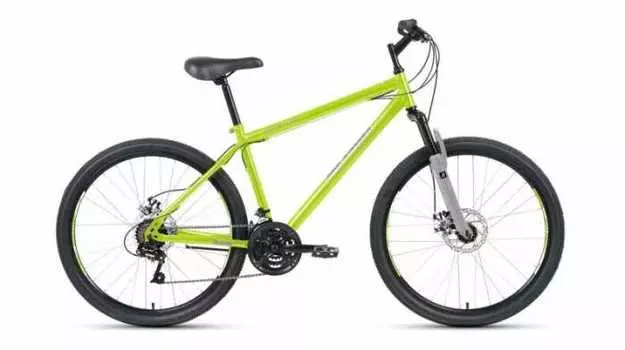 ALTAIR MTB HT 26 2.0 disc (рост 17") 2019-2020, зеленый/серый, RBKT0MN6P004