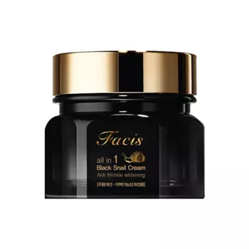JIGOTT Facis Крем для лица МУЦИН УЛИТКИ All-In-One Black Snail Cream 100