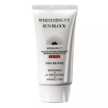 JIGOTT Солнцезащитный водостойкий увлажняющий крем для лица тела с spf 50 70.0
