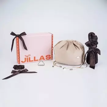 JILLAS Набор бигуди for sleep, коричневый