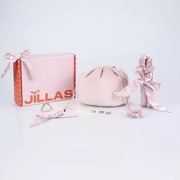 JILLAS Набор бигуди for sleep, светло-розовый