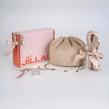 JILLAS Набор бигуди for sleep, золотистый