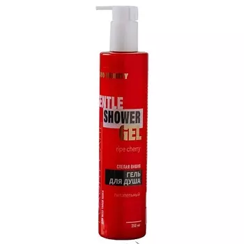 JISOO GENTLE SHOWER GEL RIPE CHERRY / Гель для душа питательный для всех типов кожи СПЕЛАЯ ВИШНЯ 350.0