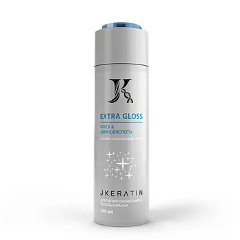 JKERATIN Средство для термозащиты и блеска волос Extra Gloss 200.0