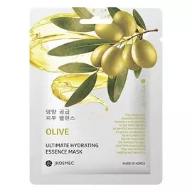 JKOSMEC Тканевая маска для лица с экстрактом оливы ULTIMATE HYDRATING 25.0