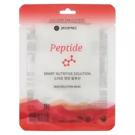 JKOSMEC Тканевая маска для лица с пептидами SKIN SOLUTION