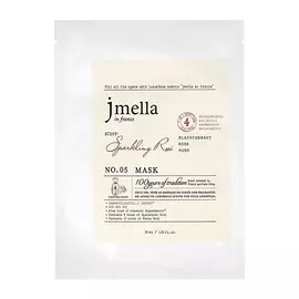 JMELLA Маска для лица SPARKLING ROSE с экстрактом розы (тонизирующая) 30.0