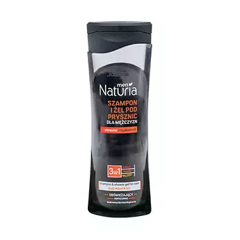 JOANNA Гель для душа и шампунь NATURIA MEN 3 в 1 300.0