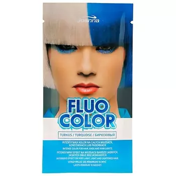 JOANNA Оттеночный шампунь для волос FLUO COLOR 0.0