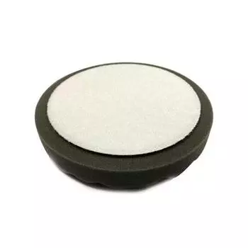 ROXEL ROP225362 Поролоновый полировальник на липучке 150 х 30 мм, мягкий, чёрный, рифлёный