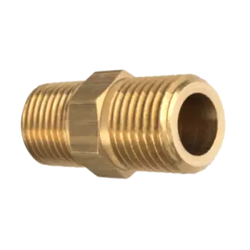 ТЕХРИМ 819070-14 Штуцер прямой; 700 бар; 3/8"-нар, 3/8"-нар