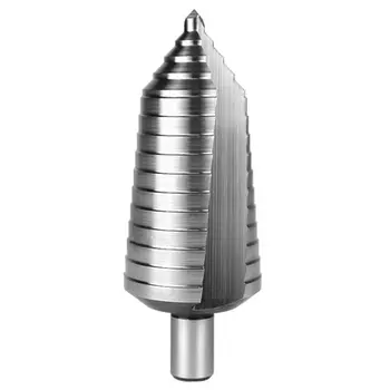 RUKO RK-101097 Сверло ступенчатое 6,0-40,0 мм, 16 ступеней, HSS, 118°, HZ, со спиралевидной канавкой