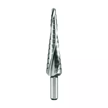 RUKO RK-101702 Сверло ступенчатое 1/8-1/2", 13 ступеней, HSS, 118°, со спиральными стружечными канавками
