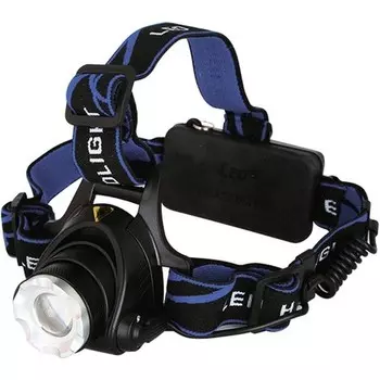 ULTRAFLASH TD-405525 Фонарь ULTRAFLASH E150 налоб акку 220в черный cree 3 ватт