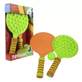 Игровой набор 1Toy Ракетки с присосками