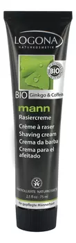Крем для бритья Mann Shaving Cream Ginkgo &amp; Coffeine 75мл