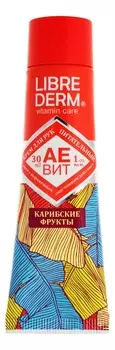 Крем для рук питательный Карибские фрукты Аевит Vitamin Care 30мл