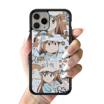 Anime Working cell Phone Case Silicone PC+TPU Case For iPhone 14 11 12 13 Pro Max 8 7 6 Plus X XR Hard Fundas iphone XS