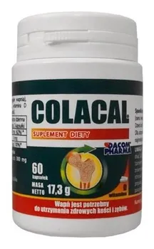 Gorvita, Colacal, Добавка коллаген с кальцием, 60 капсул