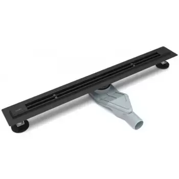 Душевой лоток Esbano Slim 70 черный матовый